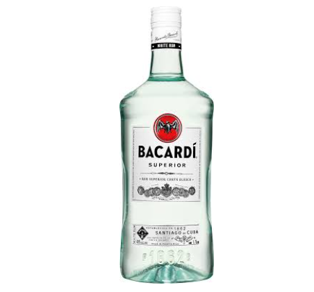 Bacardi Silver Rum 1L