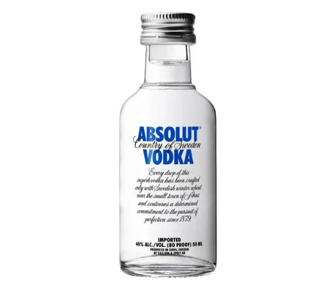 Absolut Vodka Mini 50ml